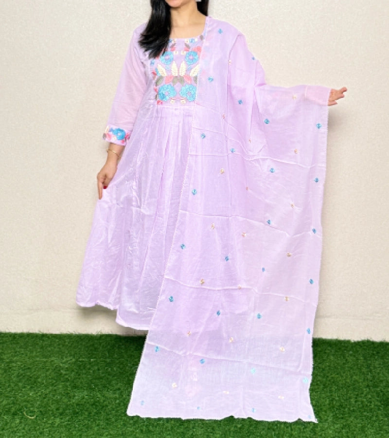 kurti set KS10 Lovender