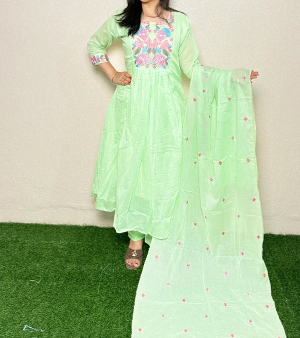 kurti set KS10 Pista Alternate View