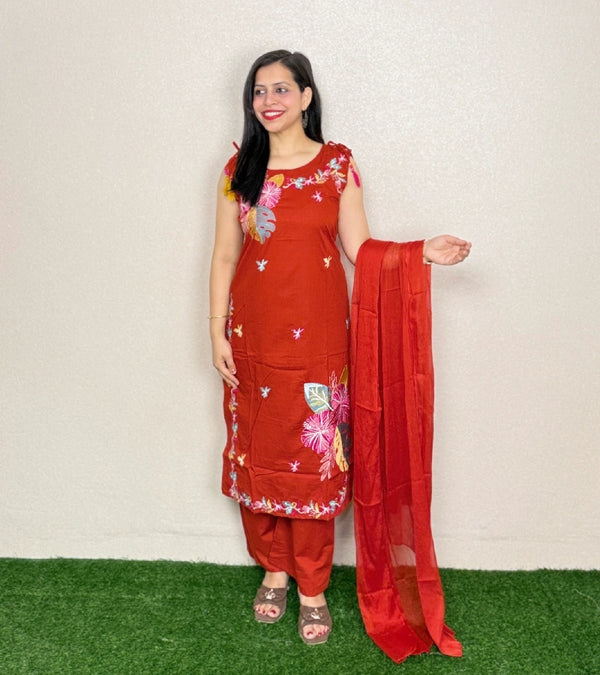 Kurti Set KS12 Orange