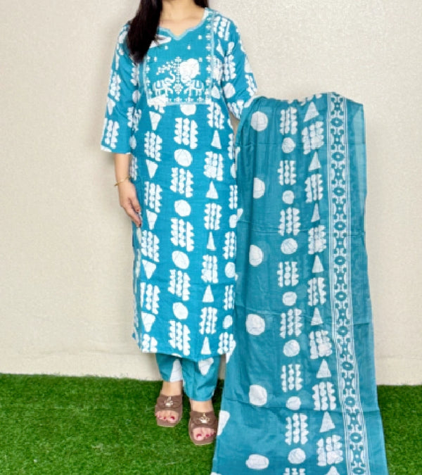 Kurti Set KS015 Rama Alternate View