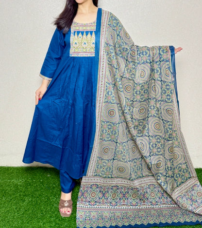 Kurti Set KS07  Blue