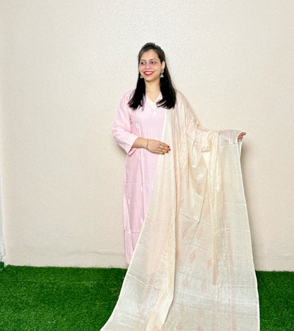 Kurti Set KS06  Baby Pink