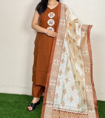 Kurti Set KS23 Brown