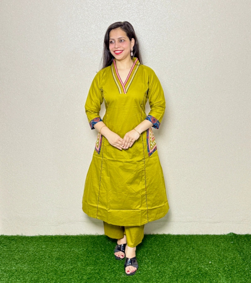 Co-ord Set CS10 Yellow