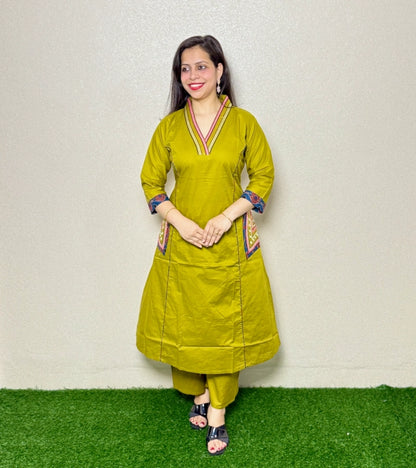 Co-ord Set CS10 Yellow