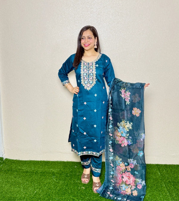 Kurti Set KS04  Dark Rama