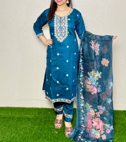 Kurti Set KS04  Blue