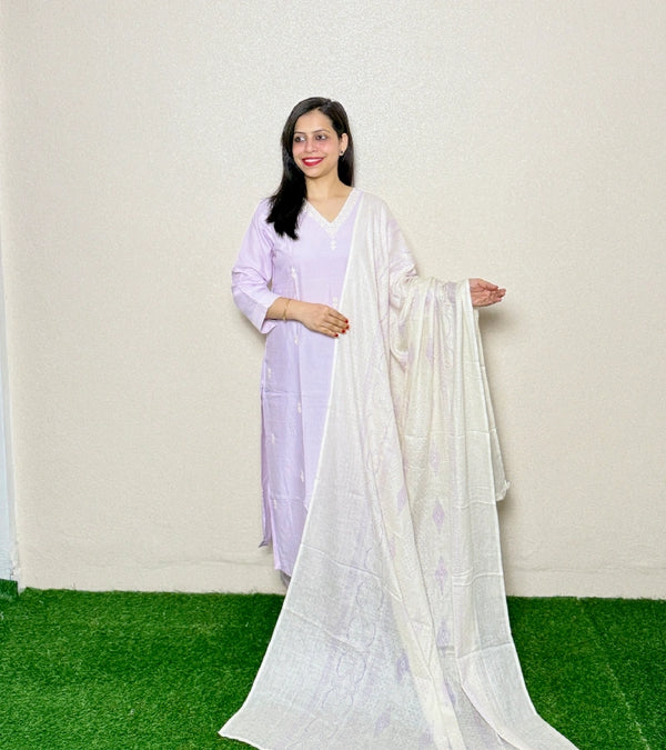 Kurti Set KS06  Lavender
