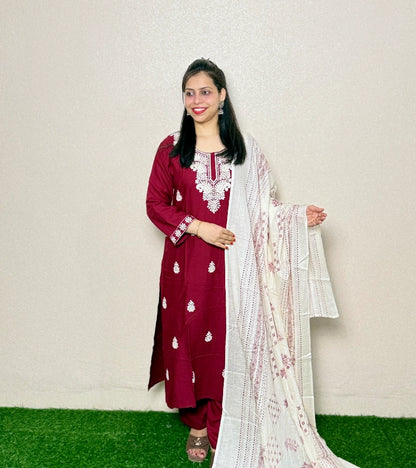 Kurti Set KS05  Marron