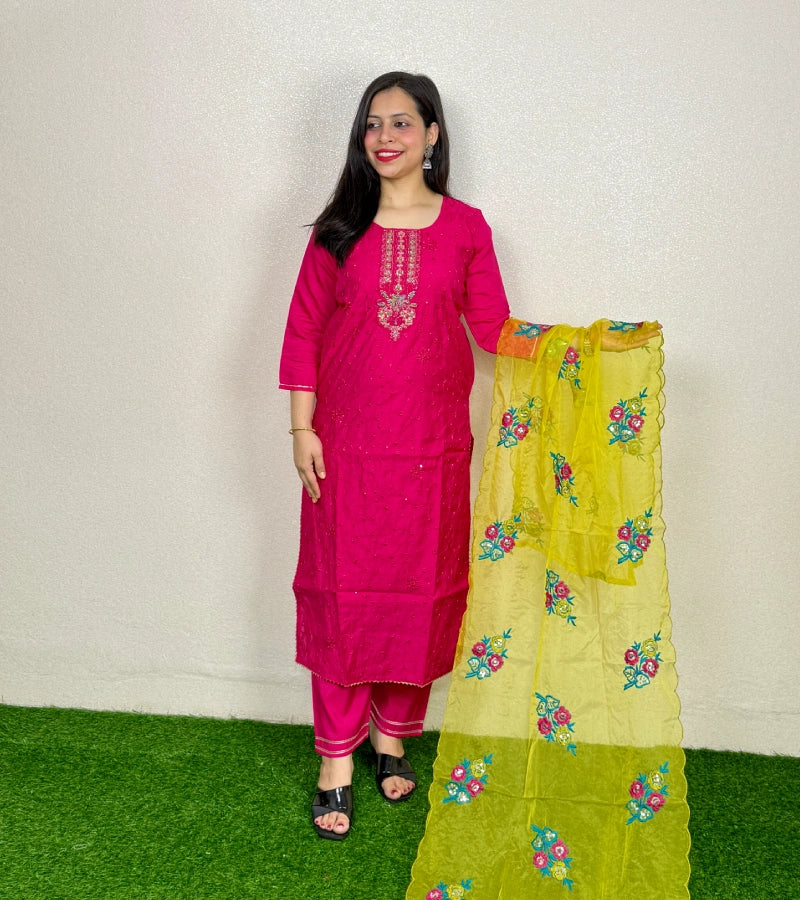 Kurti Set KS21 Pink