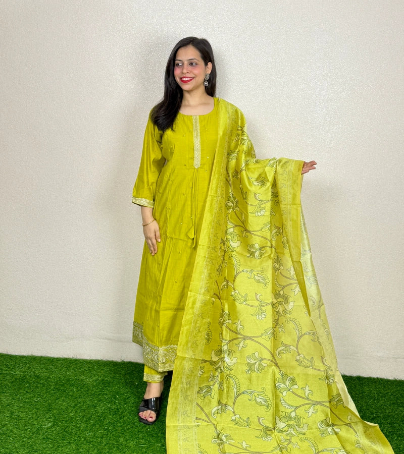 Kurti Set KS20 Yellow