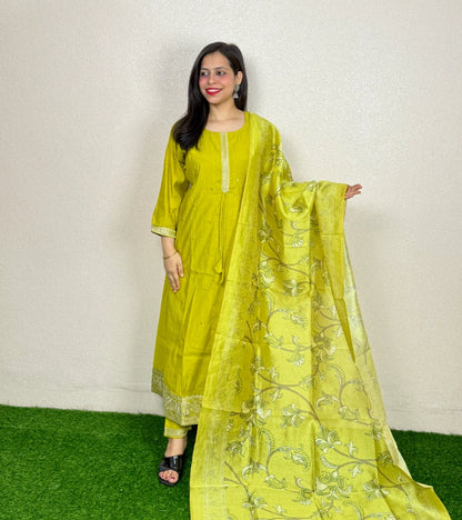 Kurti Set KS20 Yellow