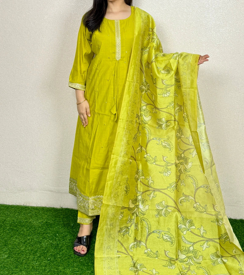 Kurti Set KS20 Yellow