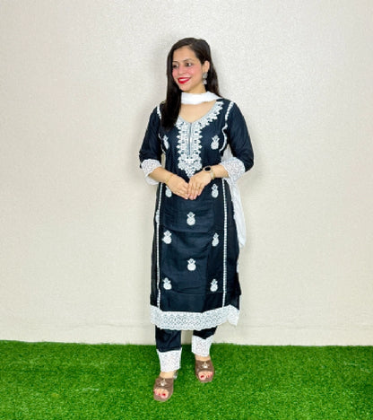 Kurti Set KS17  Black