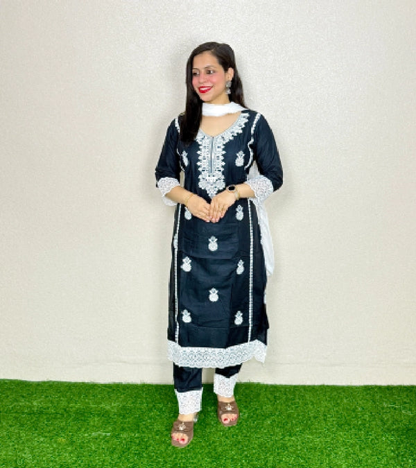 Kurti Set KS17  Black