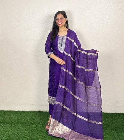 Kurti Set KS04  Purple