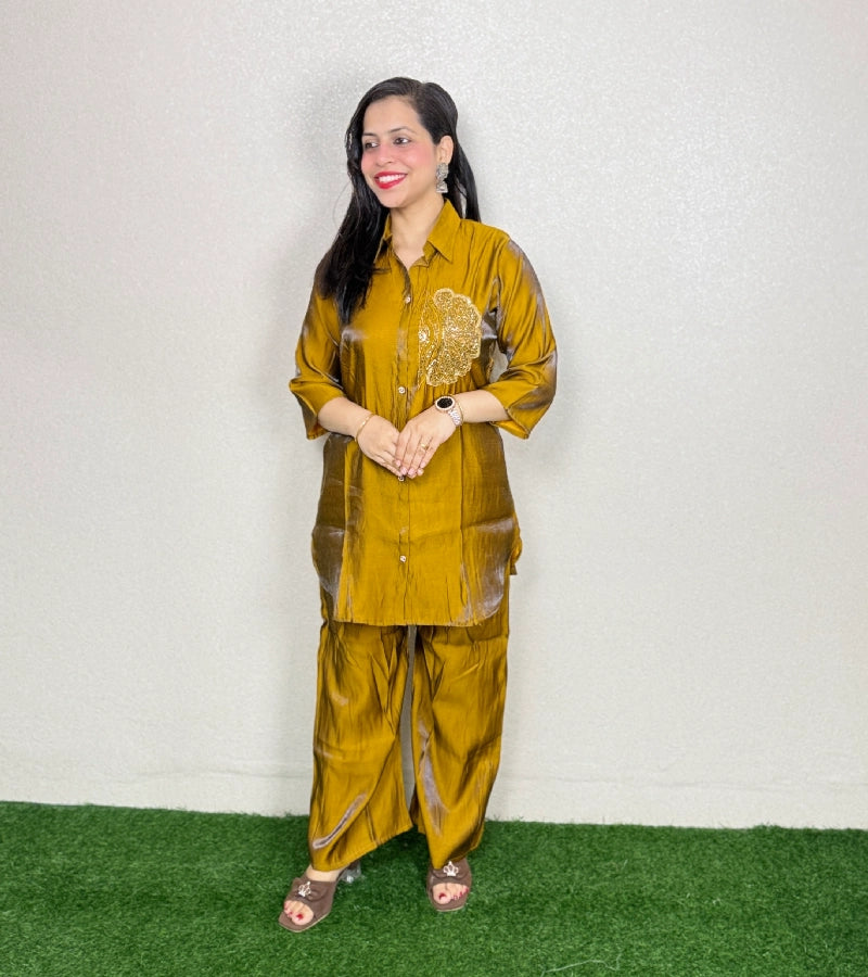 Co-ord Set CS14 Yellow