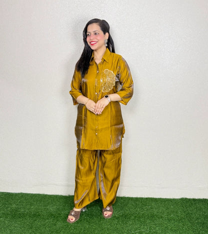 Co-ord Set CS14 Yellow