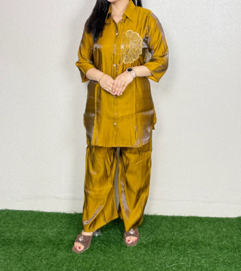 Co-ord Set CS14 Yellow